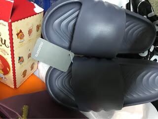 Moshi Moshi แตะทรงฮิต สีเทา size 37-38 💕❤️