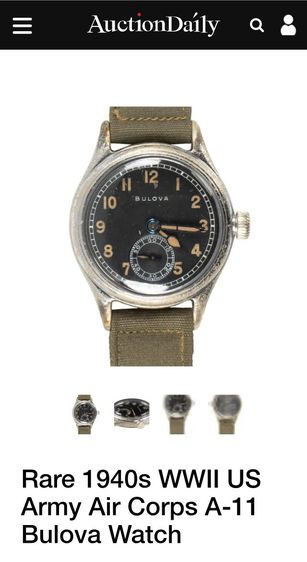 นาฬิกา Vintage Bulova WWII U.S. Army ทหารแท้ๆหายากๆ แบ่งปันกันสะสมครับ รูปที่ 17