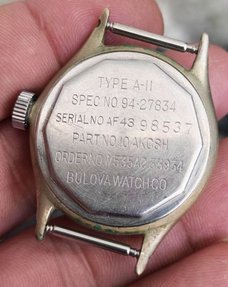 นาฬิกา Vintage Bulova WWII U.S. Army ทหารแท้ๆหายากๆ แบ่งปันกันสะสมครับ รูปที่ 12