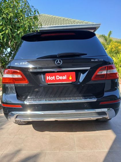 Mercedes-Benz ML-Class 2014 ML250 CDI Utility-car ดีเซล ไม่ติดแก๊ส เกียร์อัตโนมัติ ดำ รูปที่ 2