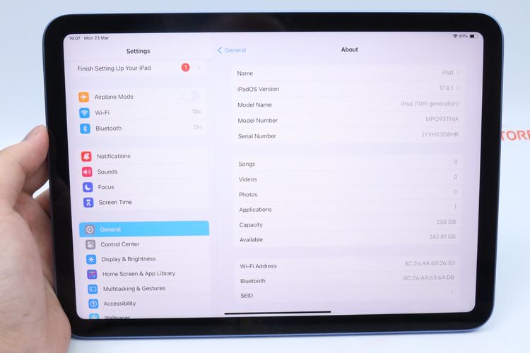 iPad Gen 10 256GB WiFi รูปที่ 3