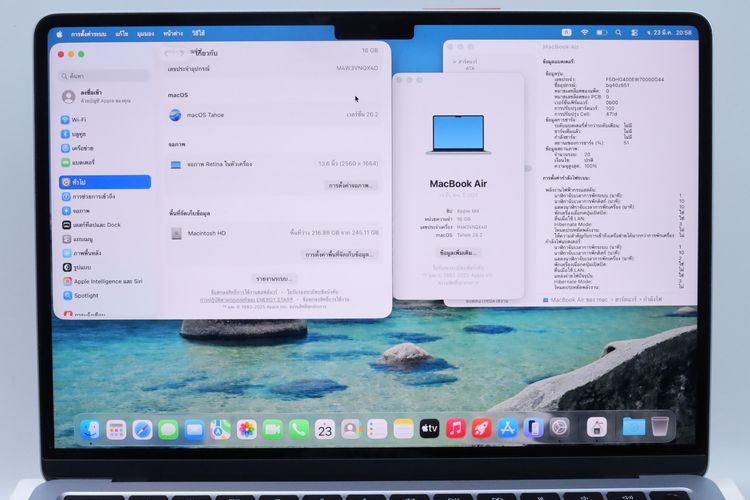 Macbook Air M4 13” 16-256GB รูปที่ 3