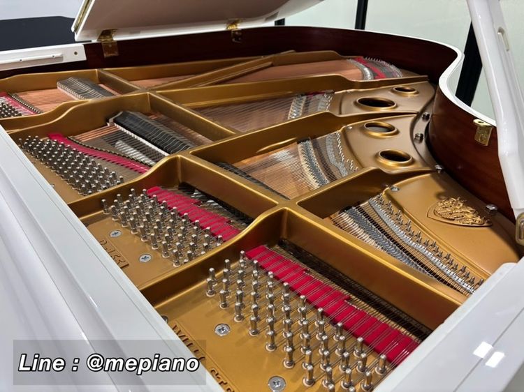 White Grand Piano WILH. STEINBERG แกรนด์เปียโน grand piano piano แกรนด์เปียโน แกรนด์เปียโน เปียโน piano grand รูปที่ 11