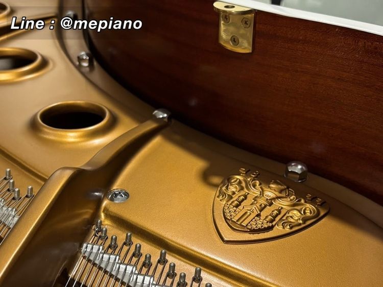 White Grand Piano WILH. STEINBERG แกรนด์เปียโน grand piano piano แกรนด์เปียโน แกรนด์เปียโน เปียโน piano grand รูปที่ 3
