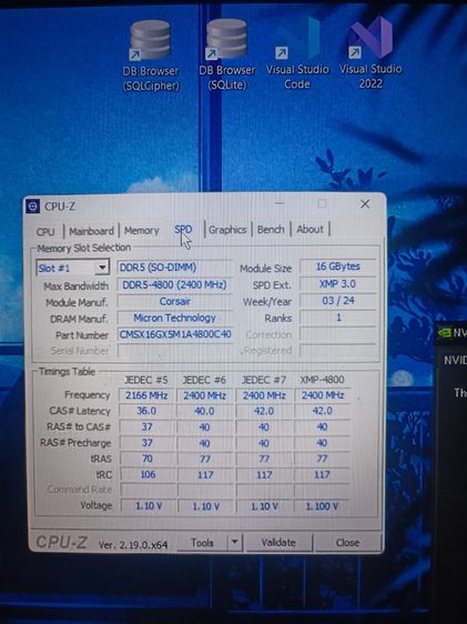 Acer Nitro ANV15-51 I5Gen13 RTX4050 6GB Ram32GB SSD512GB อายุการใช้งาน2ปี รูปที่ 13