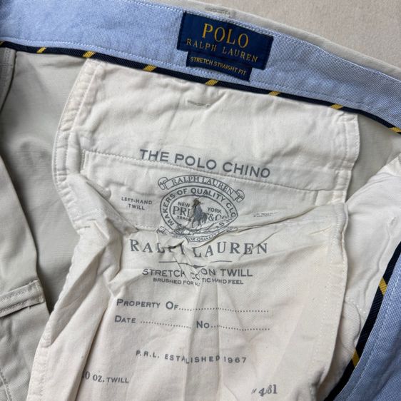 กางเกง​ Polo RL by Ralph Lauren ขา Slim Size ​42 รูปที่ 4