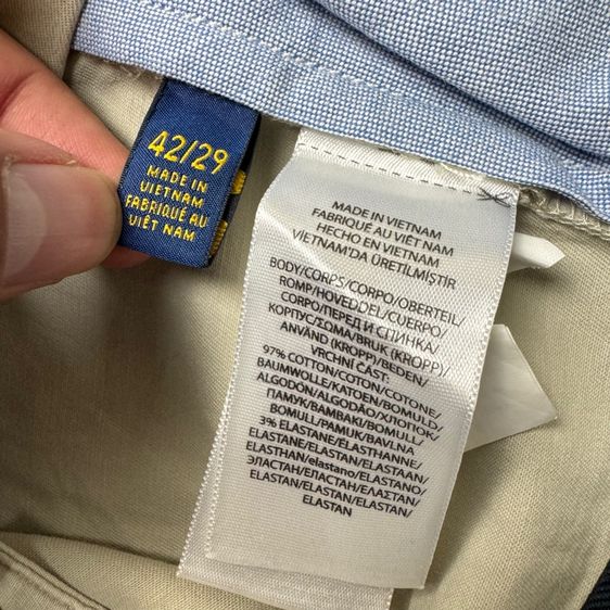 กางเกง​ Polo RL by Ralph Lauren ขา Slim Size ​42 รูปที่ 3