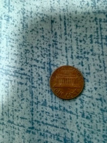 เหรียญลินคอน 1969 D Penny One Cent Lincoln Memorial Floating Roof No FG USA -OA-15 ราคารวมส่งเลยงับ2000สถาพสวย2000ลดให้สุดๆเลย รูปที่ 2