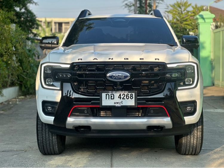 รถ Ford Ranger 2.0 Bi-Turbo Hi-Rider Storntrak สี ขาว
