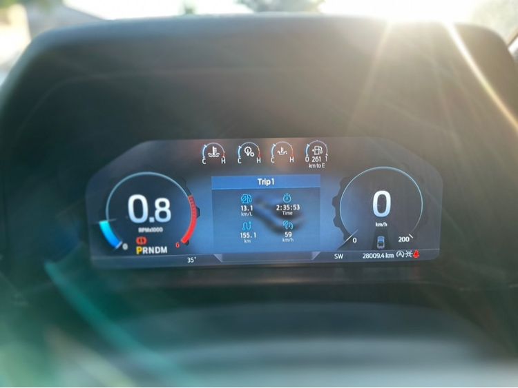 Ford Ranger 2025 2.0 Bi-Turbo Hi-Rider Storntrak Pickup ดีเซล ไม่ติดแก๊ส เกียร์อัตโนมัติ ขาว รูปที่ 4