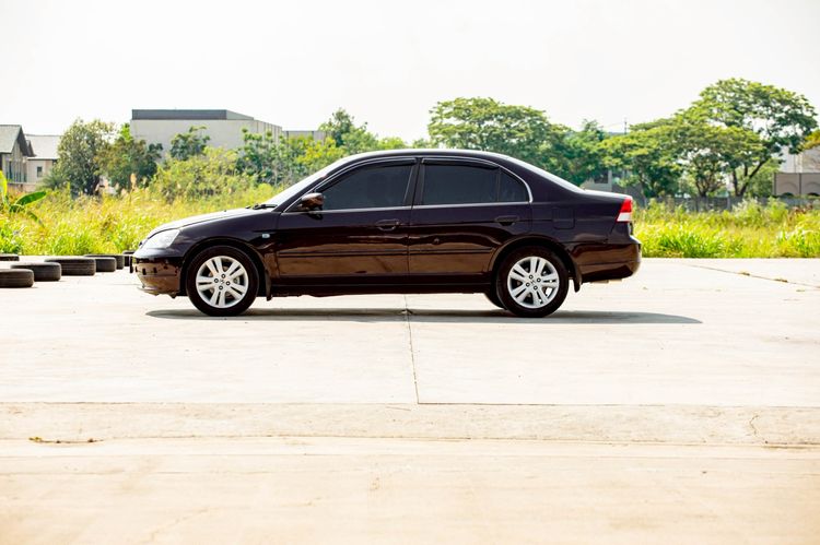 Honda Civic 2002 1.7 VTi Sedan เบนซิน ไม่ติดแก๊ส เกียร์อัตโนมัติ ม่วง รูปที่ 4