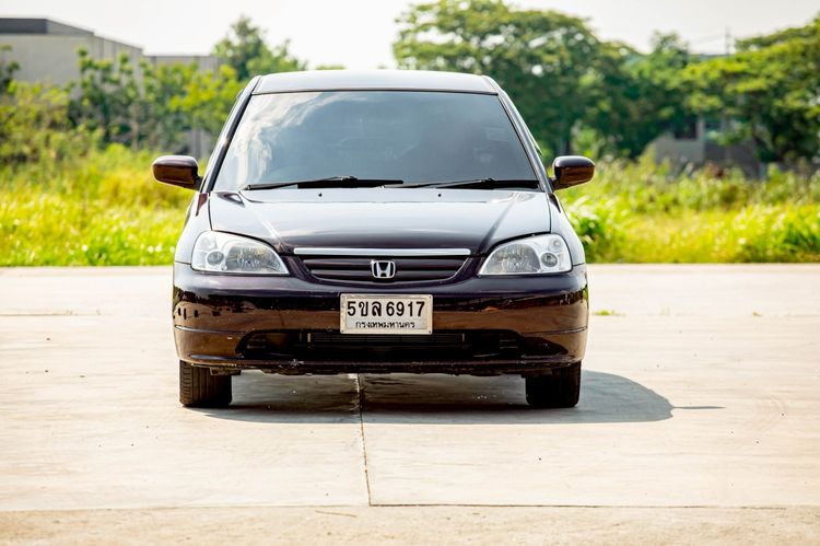 Honda Civic 2002 1.7 VTi Sedan เบนซิน ไม่ติดแก๊ส เกียร์อัตโนมัติ ม่วง รูปที่ 2