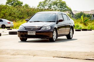 Honda Civic Dm 1.7 สีม่วง เดิมสวย หายาก ปี2002 5ขล6917