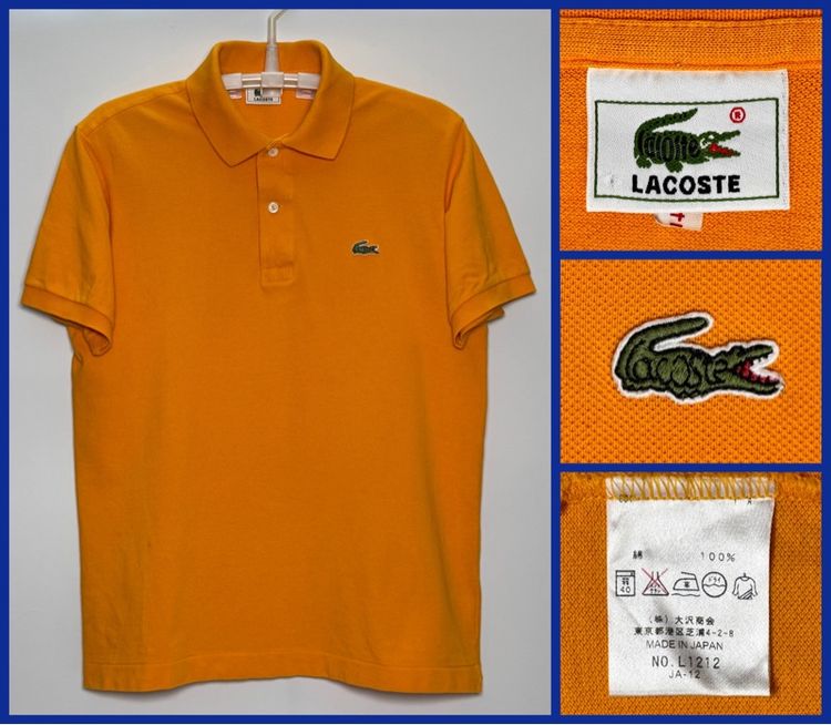 ⚠️รุ่นใหม่‼️เสื้อโปโล LACOSTE ของแท้ SIZE 4