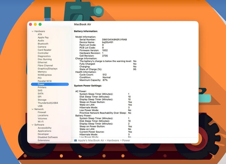 MacBook Air 13-inch M1,2020 Ram8GB SSD256GB SpaceGray รูปที่ 14