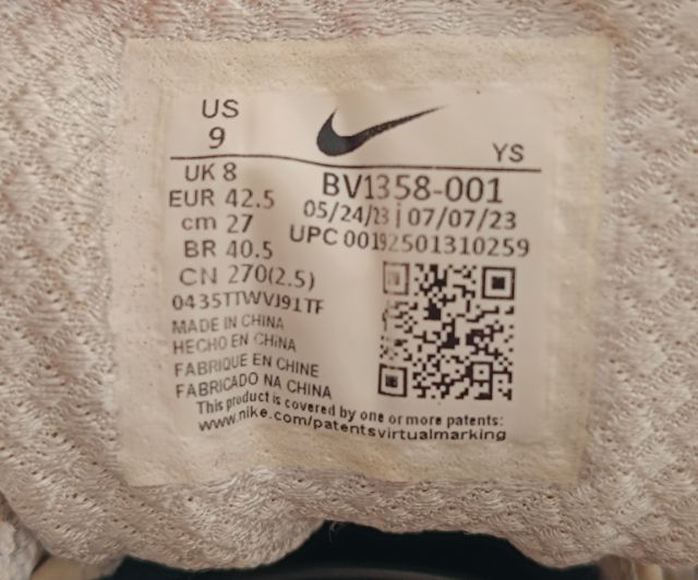 ขายถูก Nike Vomero 5 สี ขาวเขียว นิยม size 43-275cm สภาพสวย ใส่นุ่ม เบาสบาย รูปที่ 15