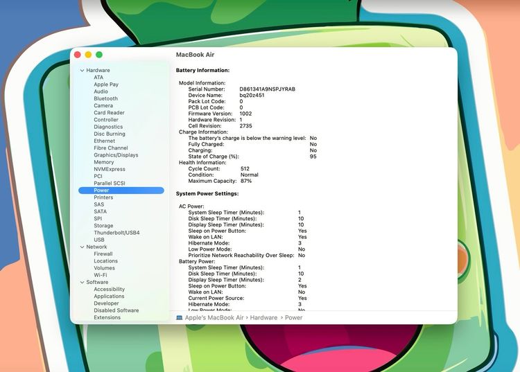 MacBook Air 13-inch M1,2020 Ram8GB SSD256GB SpaceGray รูปที่ 14