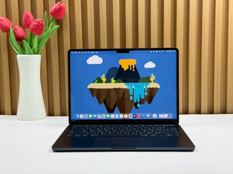 แมค โอเอส 16 กิกะไบต์ อื่นๆ ใช่ MacBook Air 13.6-inch M4 2025 Ram16GB SSD512GB Midnight apple care 10 April 2026 