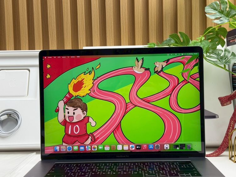 MacBook Pro 15-inch,2019 Four Thunderbolt 3 ports Intel Core i9 Ram16GB SSD512GB SpaceGray รูปที่ 5