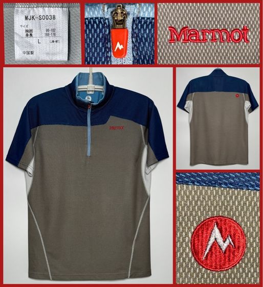 เสื้อโปโล Marmot ของแท้ แบรนด์เนม OUTDOOR ชั้นนำราคาแพง