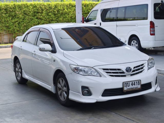 Toyota Altis 2011 1.6 G Sedan เบนซิน ไม่ติดแก๊ส เกียร์อัตโนมัติ ขาว รูปที่ 3
