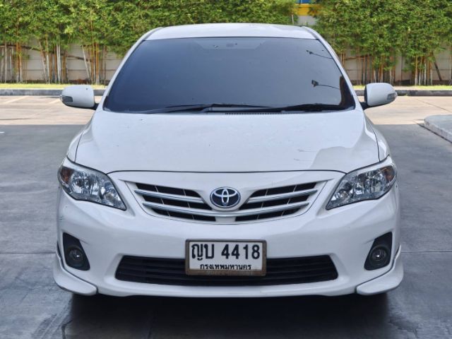 Toyota Altis 2011 1.6 G Sedan เบนซิน ไม่ติดแก๊ส เกียร์อัตโนมัติ ขาว รูปที่ 2