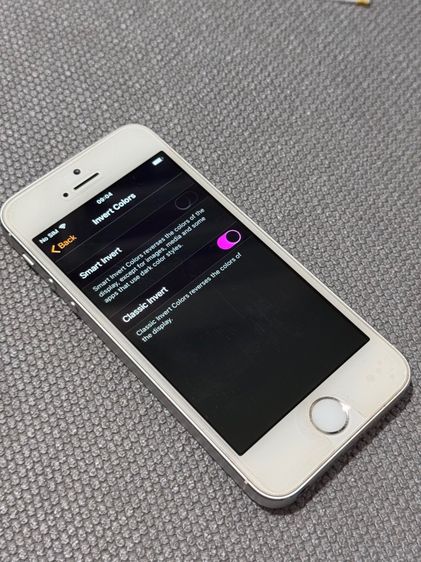 iPhone5s 16GB สีเงิน สภาพสวย รูปที่ 4