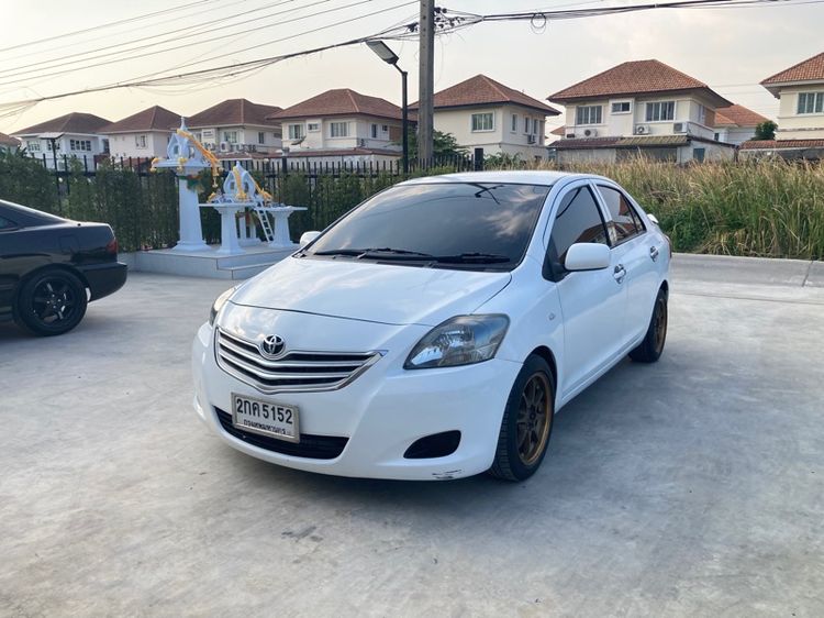Toyota Vios 2013 1.5 J Sedan เบนซิน ไม่ติดแก๊ส เกียร์อัตโนมัติ ขาว รูปที่ 3