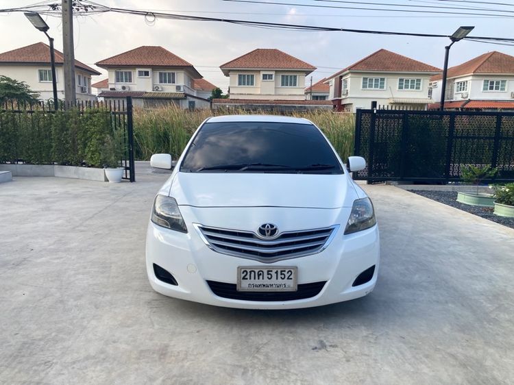 Toyota Vios 2013 1.5 J Sedan เบนซิน ไม่ติดแก๊ส เกียร์อัตโนมัติ ขาว รูปที่ 2