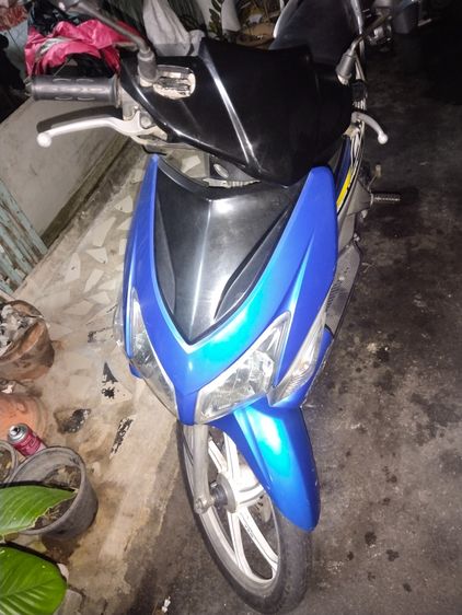 Honda clickปี2006 สีน้ำเงิน-ดำ ( ขาย ) เลขทะเบียน ขฉข355 รูปที่ 2