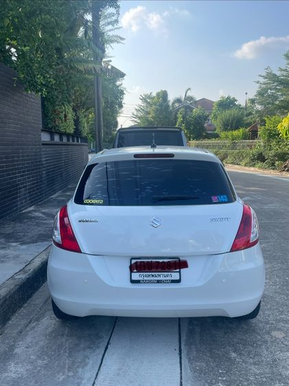 Suzuki Swift 2013 1.2 GLX Sedan เบนซิน เกียร์อัตโนมัติ ขาว รูปที่ 3