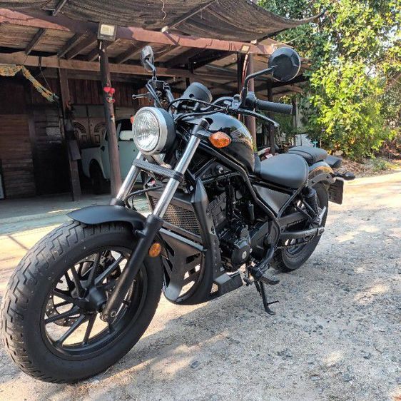 Honda Rebel 2017 ฮอนด้ารีบล300ปี17ภาษีพ.ค.70แกะล้างขัดพ้นสีกันสนิมบังโคนยางหน้าหลังดอกเต็มชุดแต่งอกสวยๆชุดสีเงาๆน้ำมันเต็มถังพร้อมขี่กลับสบายๆเอกสารครบพร้อมโอน