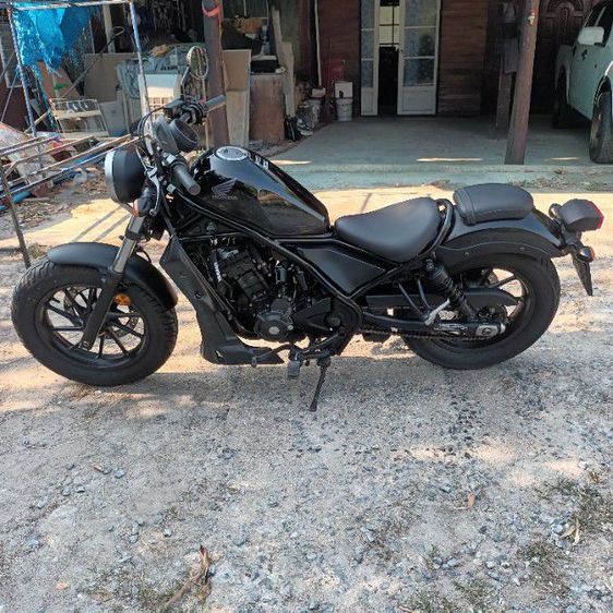 ฮอนด้ารีบล300ปี17ภาษีพ.ค.70แกะล้างขัดพ้นสีกันสนิมบังโคนยางหน้าหลังดอกเต็มชุดแต่งอกสวยๆชุดสีเงาๆน้ำมันเต็มถังพร้อมขี่กลับสบายๆเอกสารครบพร้อมโอน รูปที่ 3