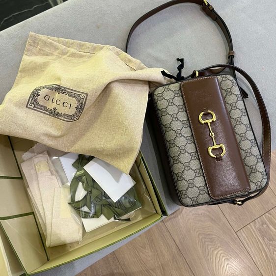 Gucci Horsebit 1955 Small Shoulder Bag รูปที่ 8
