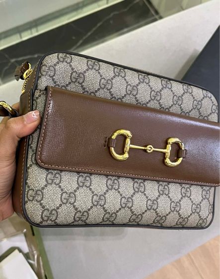 Gucci Horsebit 1955 Small Shoulder Bag รูปที่ 9