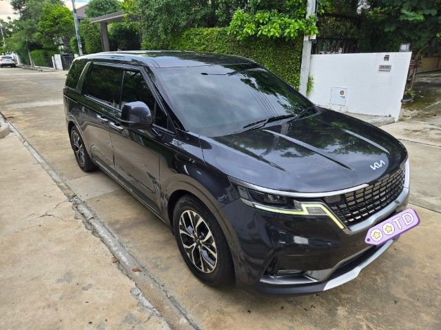 Kia Carnival 2022 2.2 EX ดีเซล เกียร์อัตโนมัติ เทา รูปที่ 2