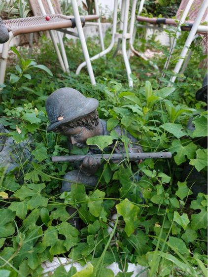 รูปปั้นแต่งสวนทองเหลืองแท้ รูปที่ 4