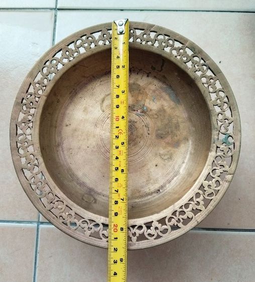 พานสำริด ขนาด 8.5นิ้ว