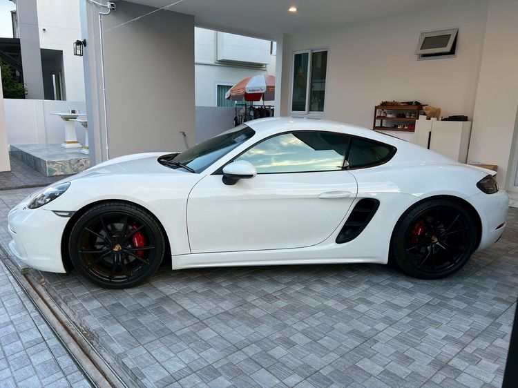 Porsche Cayman 2018 2.0 Sedan เบนซิน ไม่ติดแก๊ส เกียร์อัตโนมัติ ขาว รูปที่ 3