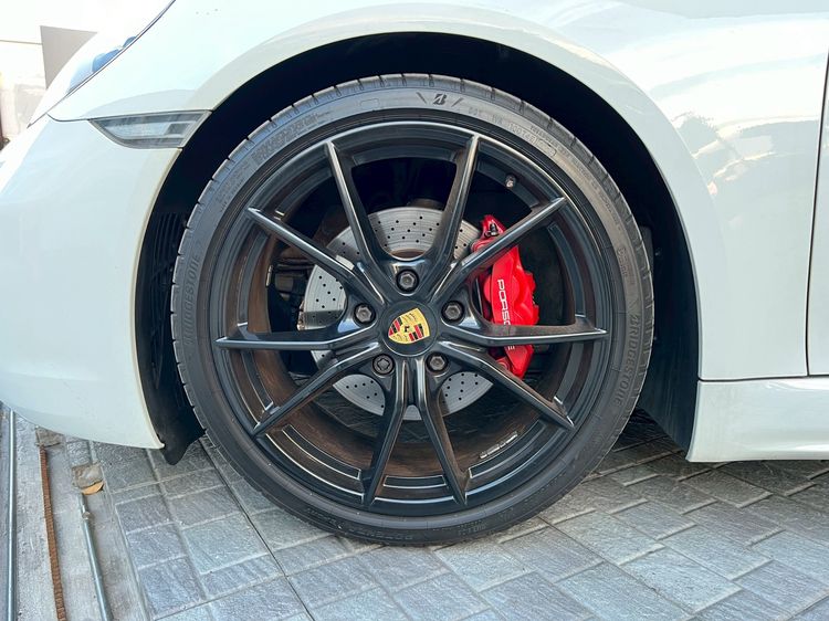 Porsche Cayman 2018 2.0 Sedan เบนซิน ไม่ติดแก๊ส เกียร์อัตโนมัติ ขาว รูปที่ 4