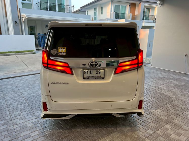 Toyota Alphard 2020 2.5 SC Utility-car เบนซิน ไม่ติดแก๊ส เกียร์อัตโนมัติ ขาว รูปที่ 3