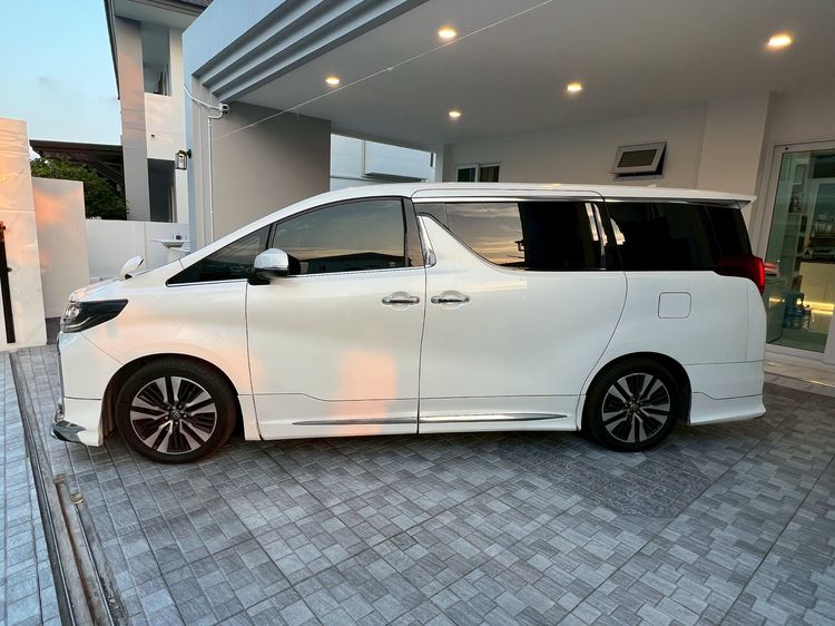 Toyota Alphard 2020 2.5 SC Utility-car เบนซิน ไม่ติดแก๊ส เกียร์อัตโนมัติ ขาว รูปที่ 2