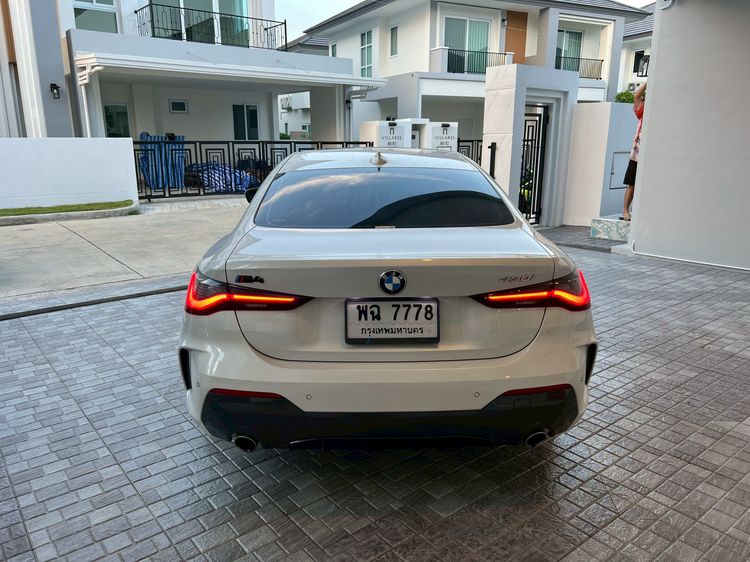 BMW Series 4 2021 430i Sedan เบนซิน ไม่ติดแก๊ส เกียร์อัตโนมัติ ขาว รูปที่ 3