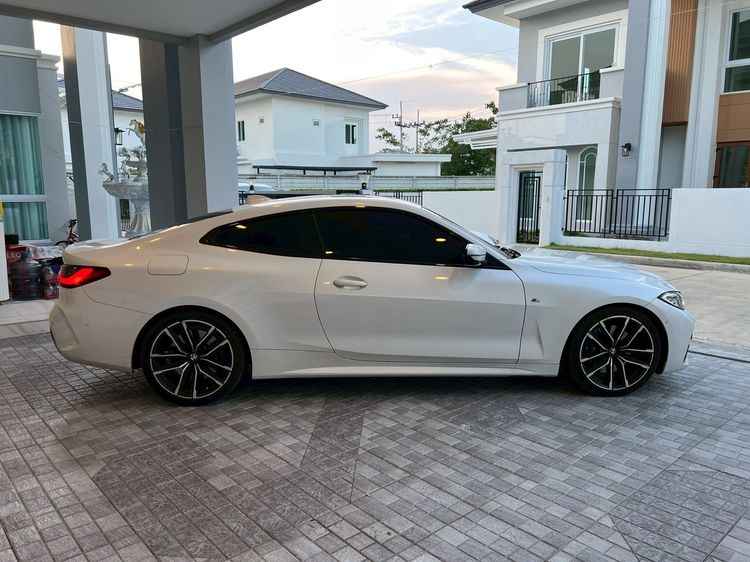BMW Series 4 2021 430i Sedan เบนซิน ไม่ติดแก๊ส เกียร์อัตโนมัติ ขาว รูปที่ 4