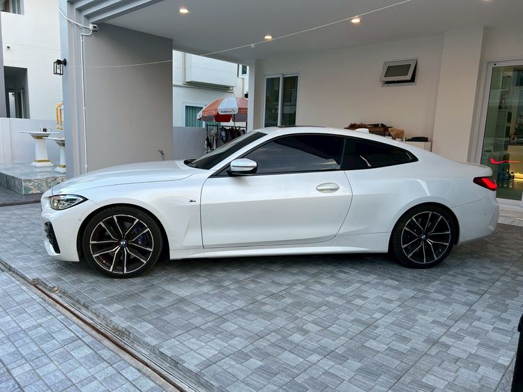 BMW Series 4 2021 430i Sedan เบนซิน ไม่ติดแก๊ส เกียร์อัตโนมัติ ขาว รูปที่ 2