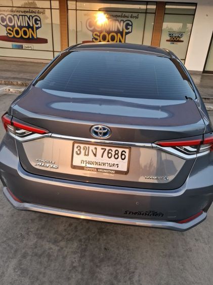 Toyota Altis 2022 1.8 Hybrid High Sedan ไฮบริด ไม่ติดแก๊ส เกียร์อัตโนมัติ เทา รูปที่ 4
