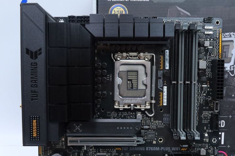 ASUS TUF GAMING B760M-PLUS WiFi DDR5 Mainbord รูปที่ 3