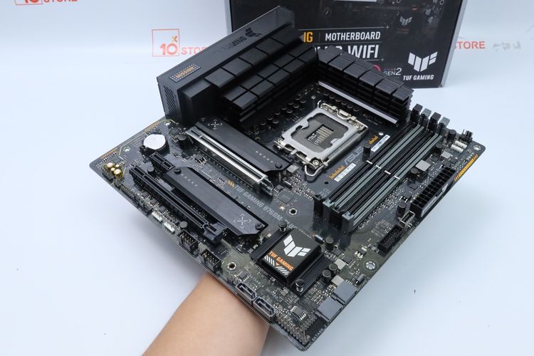 ASUS TUF GAMING B760M-PLUS WiFi DDR5 Mainbord รูปที่ 7