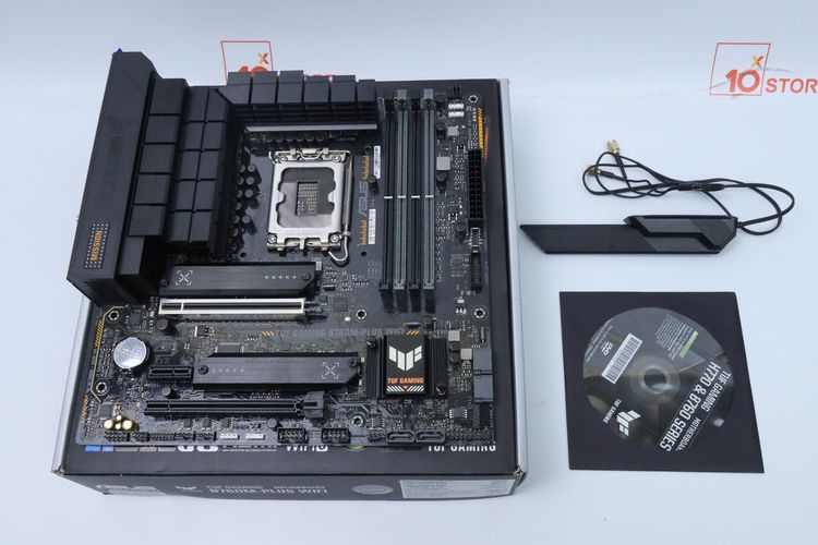 ASUS TUF GAMING B760M-PLUS WiFi DDR5 Mainbord รูปที่ 8