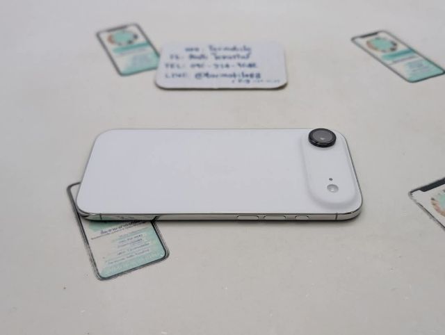 iPhone Air 256 Gold ศูนย์ไทย สภาพใหม่เอี่ยม อุปกรณ์ครบยกกล่อง ประกันยาว 10 เดือน รอบชาร์จ 26 รอบ สุขภาพแบต 100 เพียง 25,990 บาท ครับ  รูปที่ 4